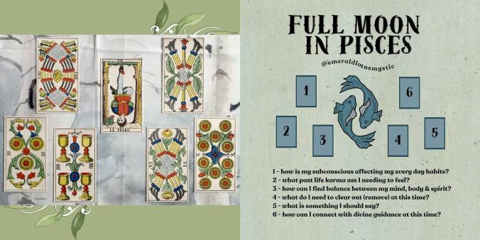 Full Moon in Pisces Tarot Reading with the Francois Georgin Épinal Tarot Revived c1860