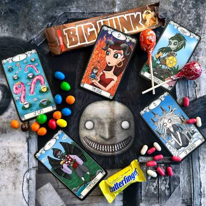 Cute and Creepy Tarot