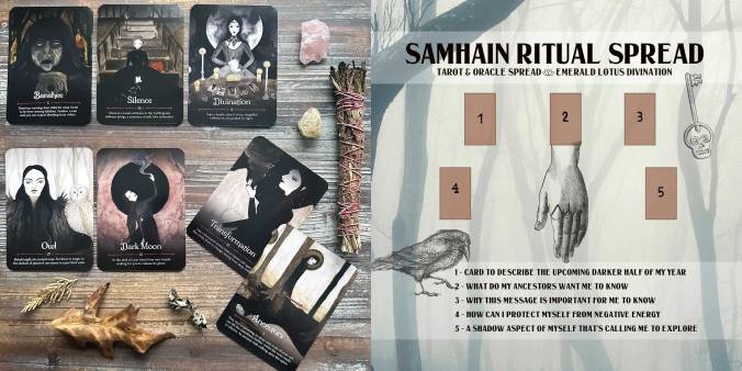Samhain Ritual Oracle Reading with the Seasons of the Witch Samhain Oracle