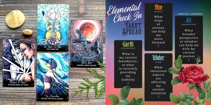 Elemental Check-In Oracle Reading with The Cursed Arrows Oracle