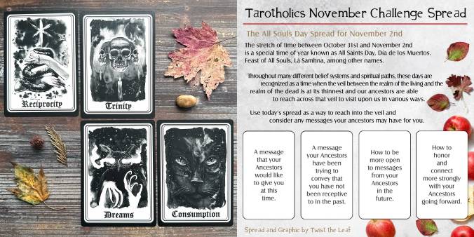 The All Soul's Day Oracle Reading with the Earth, Moon, & Shadow Oracle