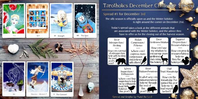 December Tarot Reading with the Snowland Tarot