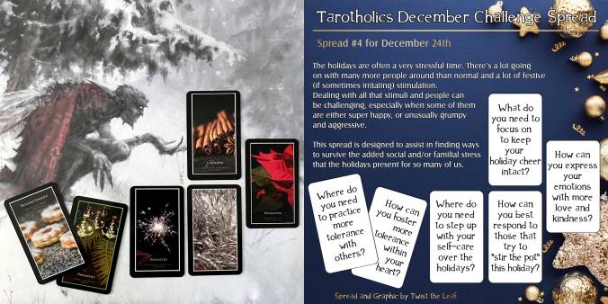 Tarotholics Challenge Oracle Reading with the Yule Oracle
