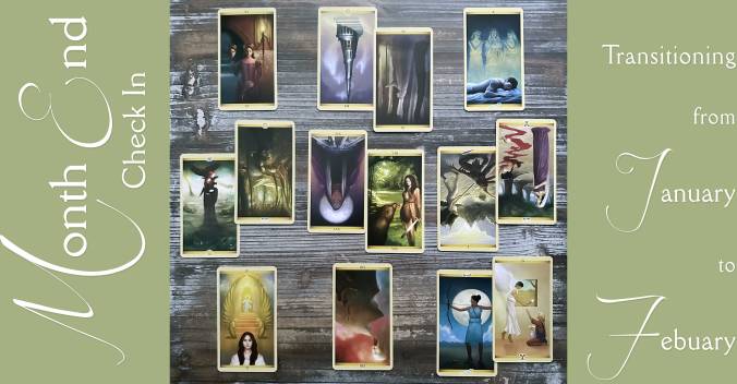 Month End Check In Tarot Reading with the Tarot of Sacred Feminine