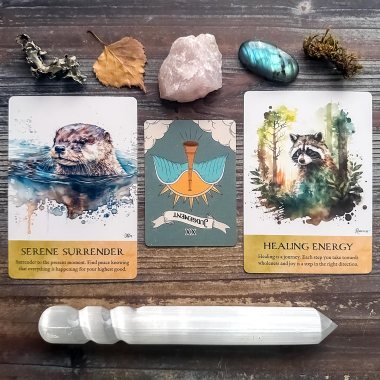 Indigo Adrift's Mystical Tarot, Judgement, Animal Wisdom Oracle