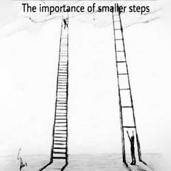 The Importance of Smaller Steps