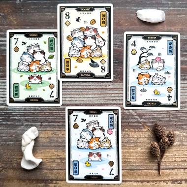 Onsen Neko Playing Cards