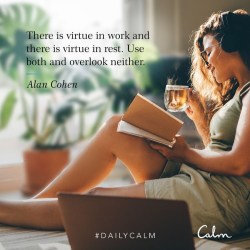 #DailyCalm with the Calm app
