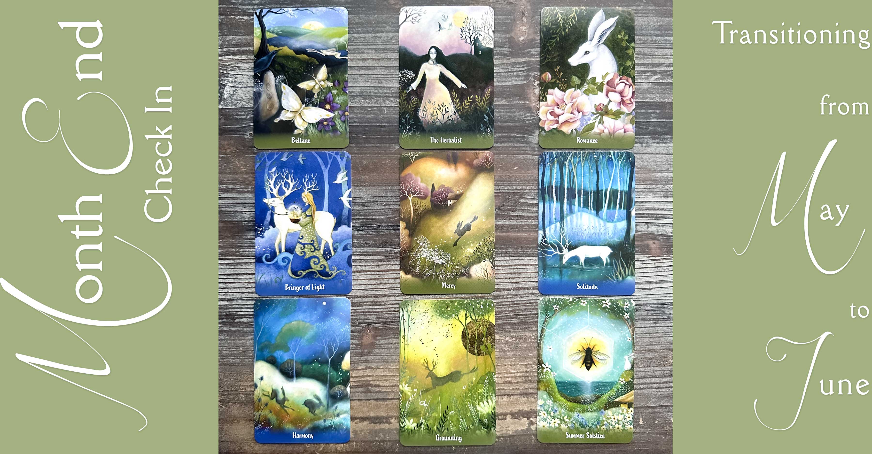 Month End Oracle Reading with the Earth Angels Oracle