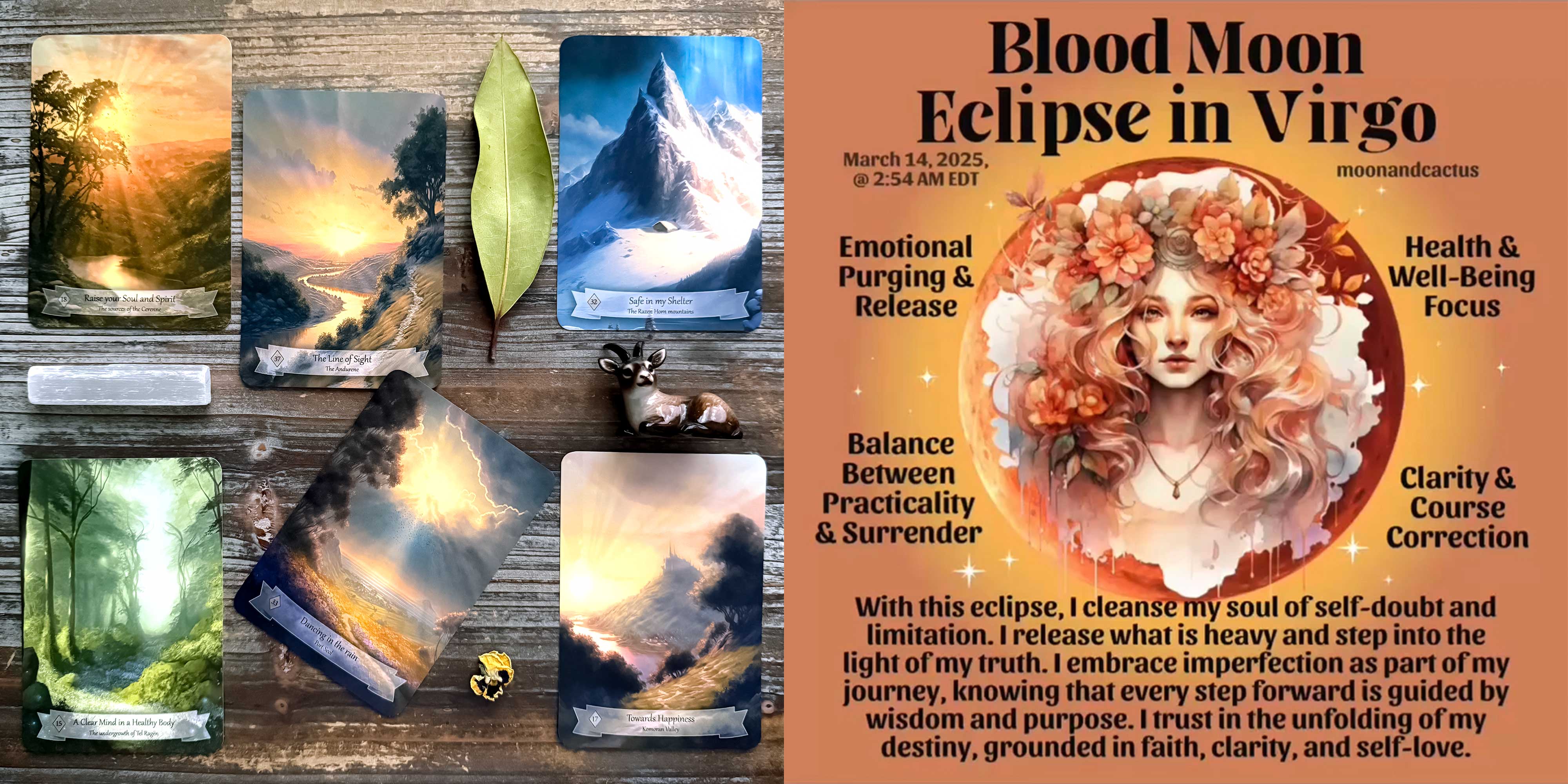 Full Moon in Virgo Oracle Reading with The Oracle of Wandering