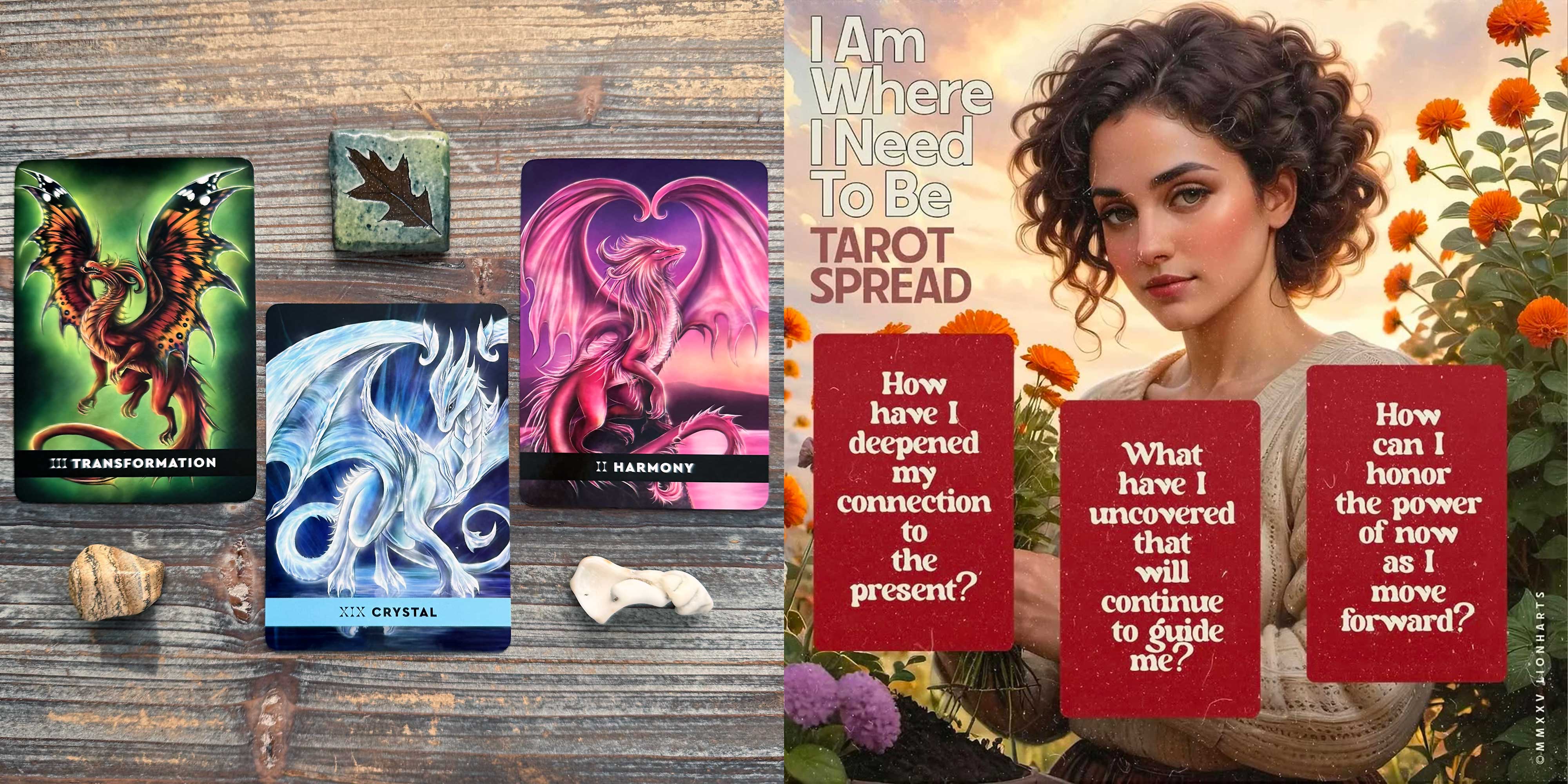 "I Am Where I Need To Be" Oracle Reading with the Dragon Path oracle
