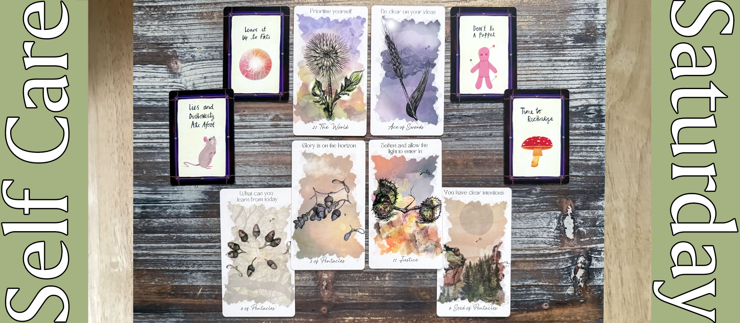 Self Care Saturday Tarot Reading with The Seed Taroracle and Wednesday's Child Oracle