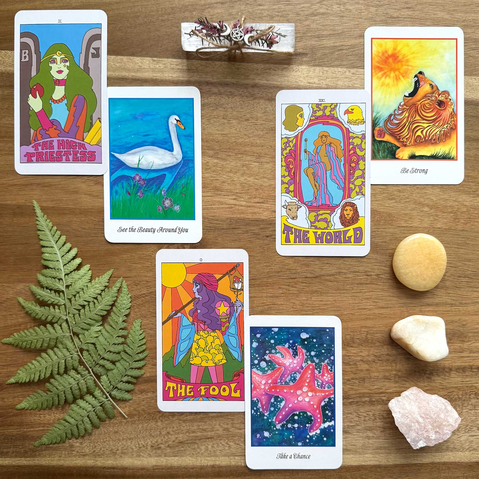Tarot Reading with the Dawn Aquarius Tarot and Higher Intuitions Oracle