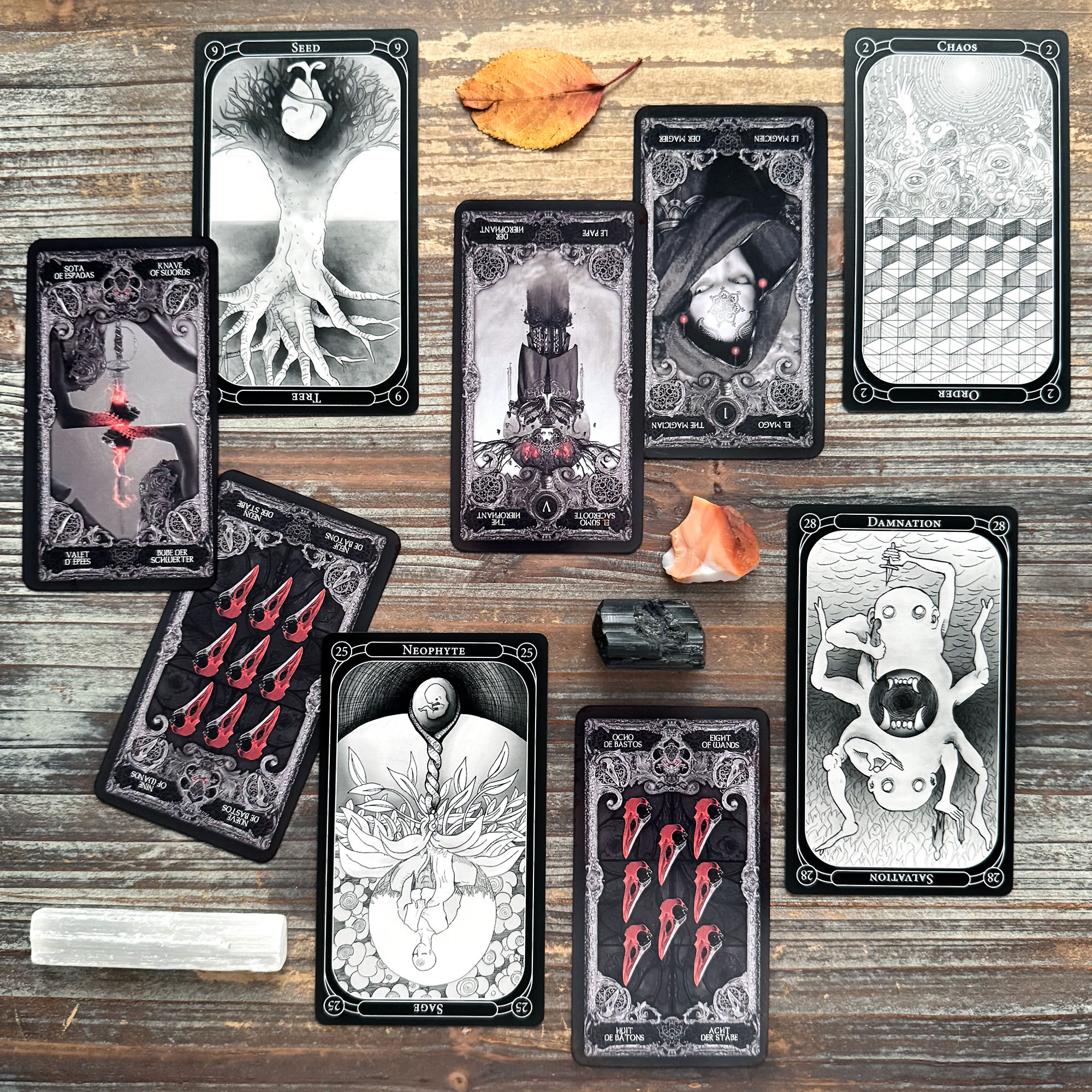 Tarot Reading with the XIII Tarot and The Eigengrau Oracle