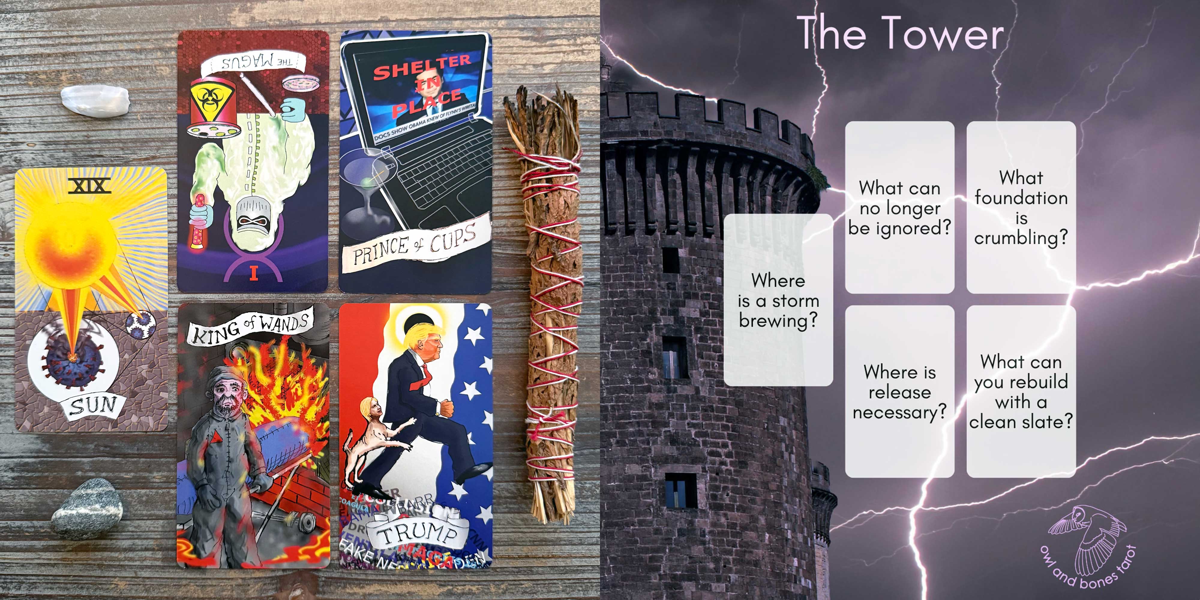 The Tower Tarot Reading with the Coronatarot