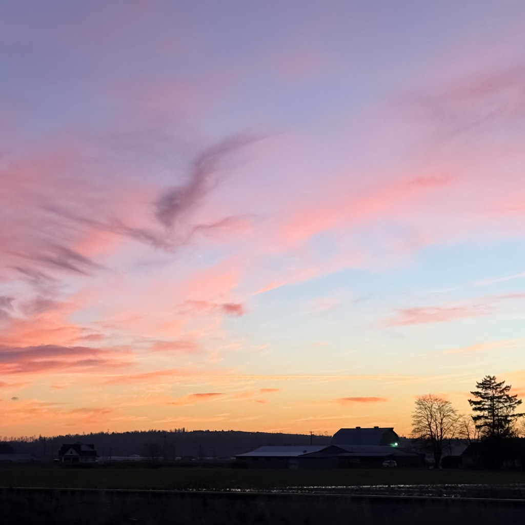 Morning Sunrise in Pink