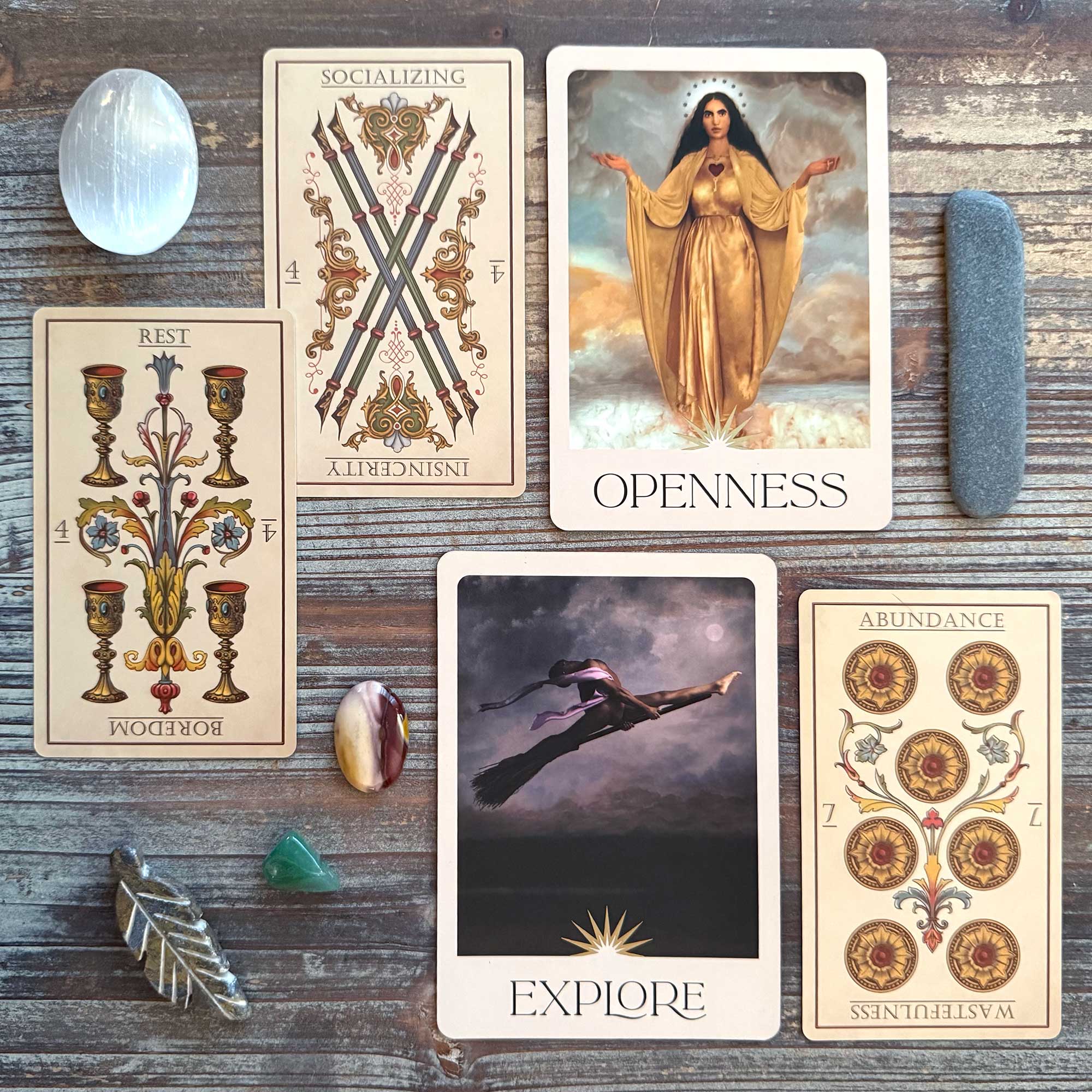 Tarot Reading with the Soprafino Dellarocca and the Love Oracle of Eden