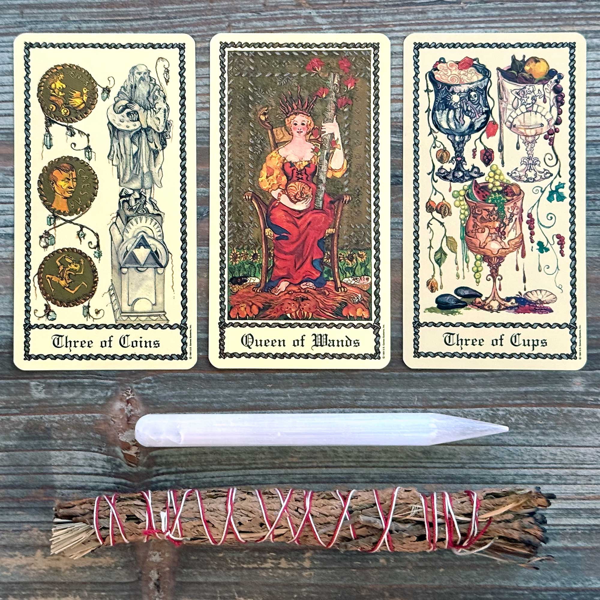 Tarot Reading with The Medieval Scapini Tarot