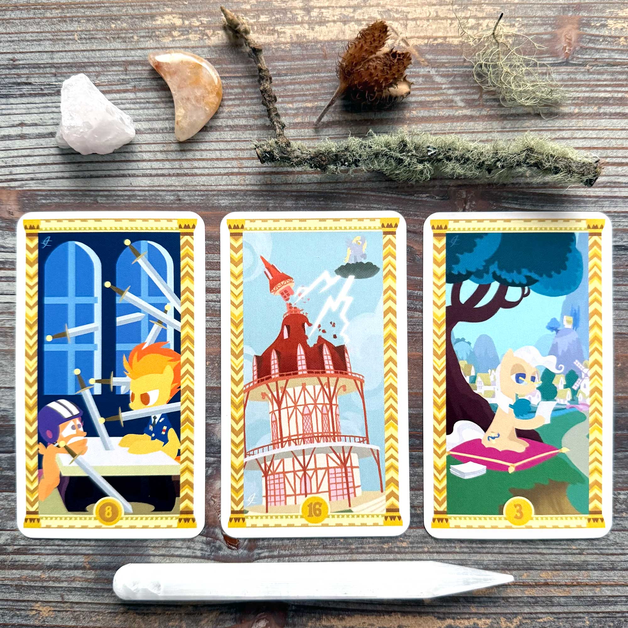 Tarot Reading with the My Little Pony Tarot