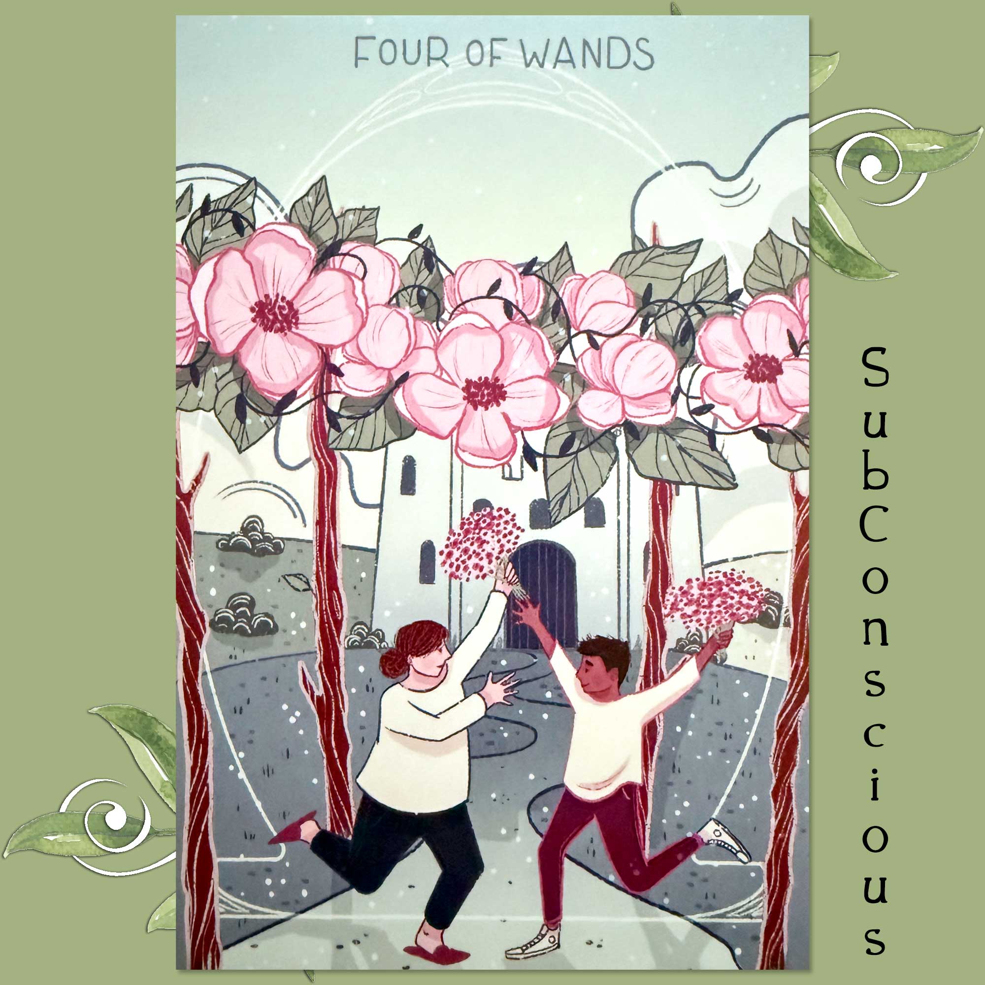Tarot for Kids - Four of Wands