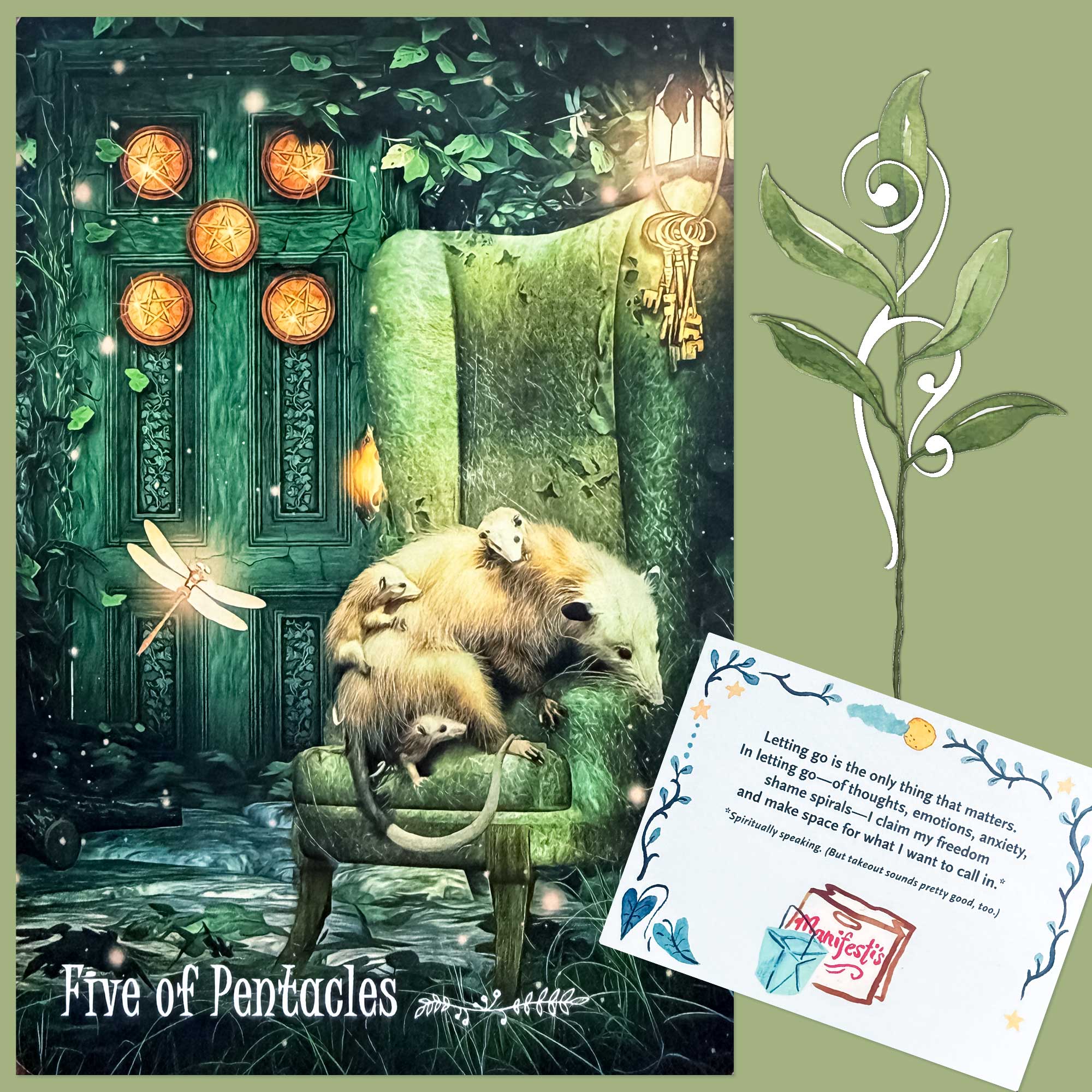 The Westwood Tarot - Five of Pentacles