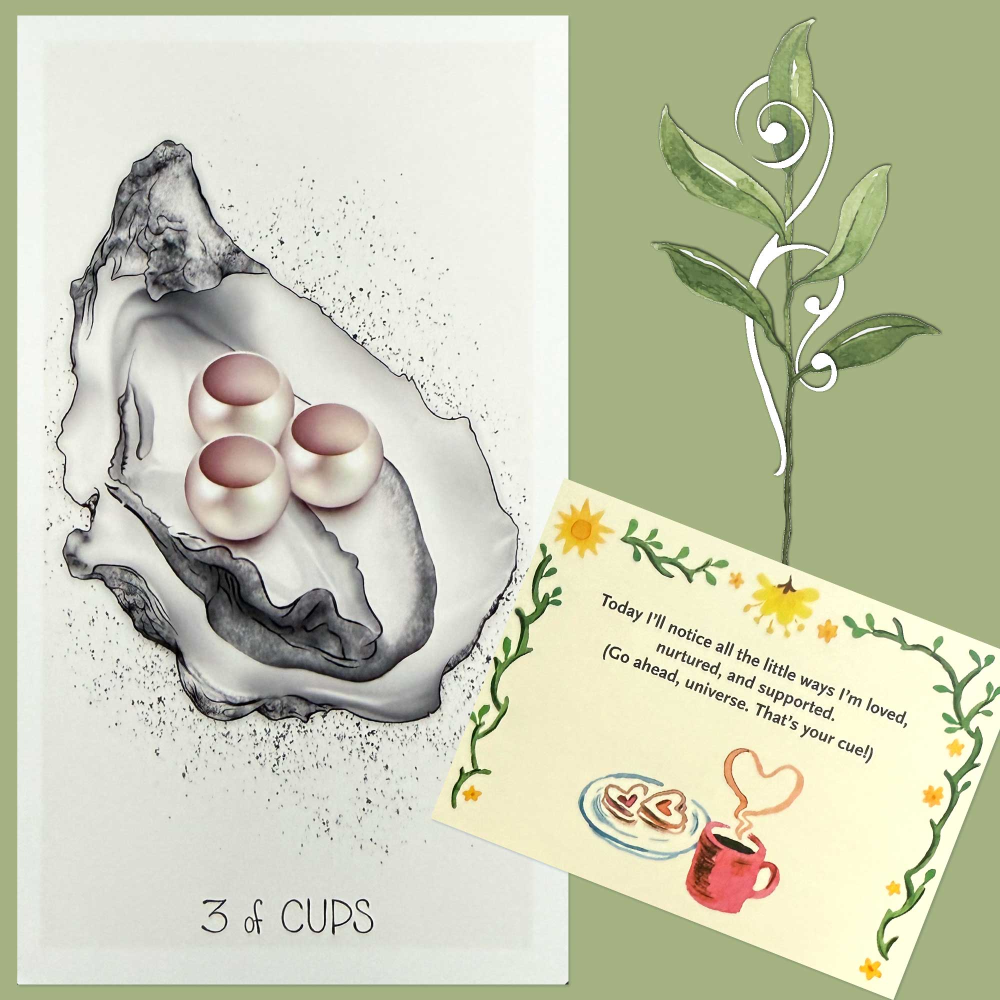 Wayhome Tarot - Three of Cups