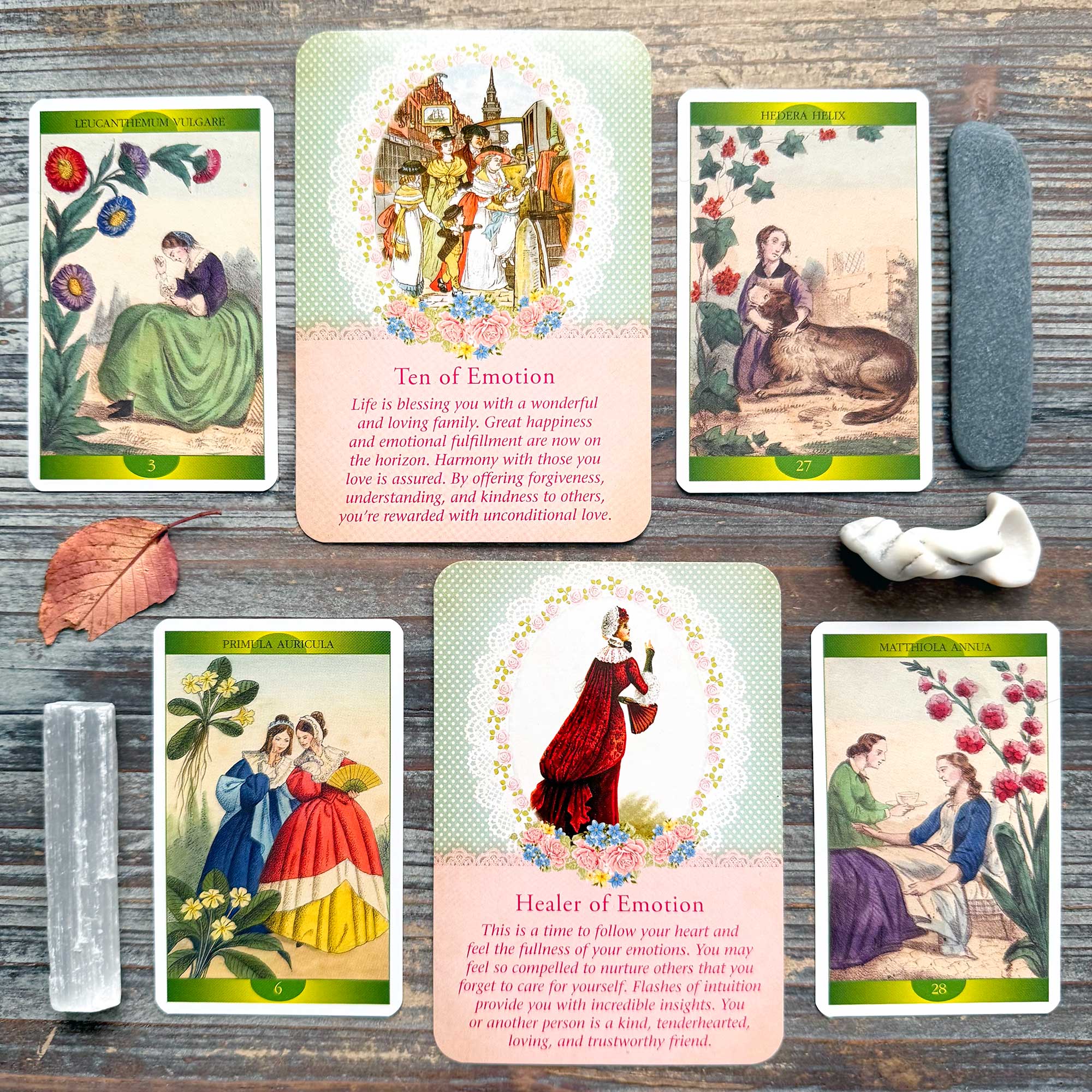 Tarot Reading with the Guardian Angel Tarot and Oracolo di Madre Natura