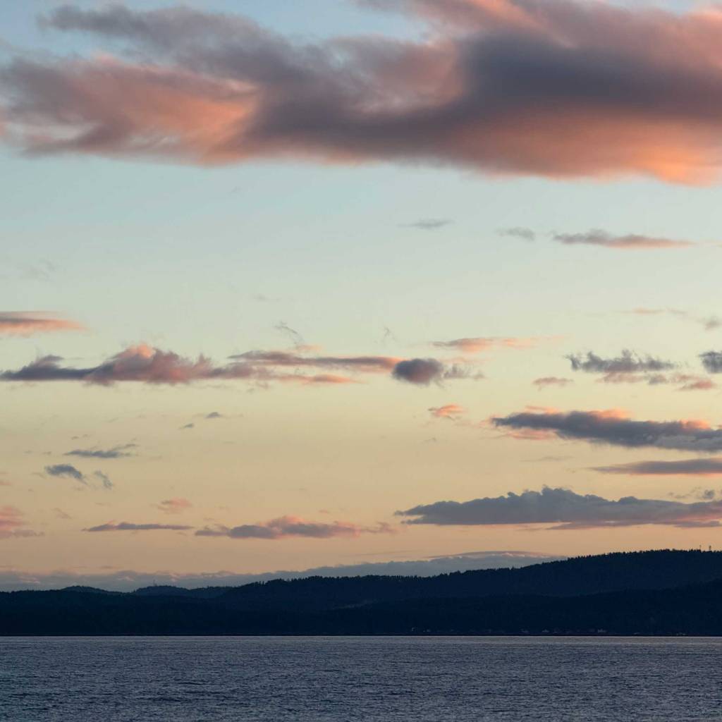 Soft Sunset over Water