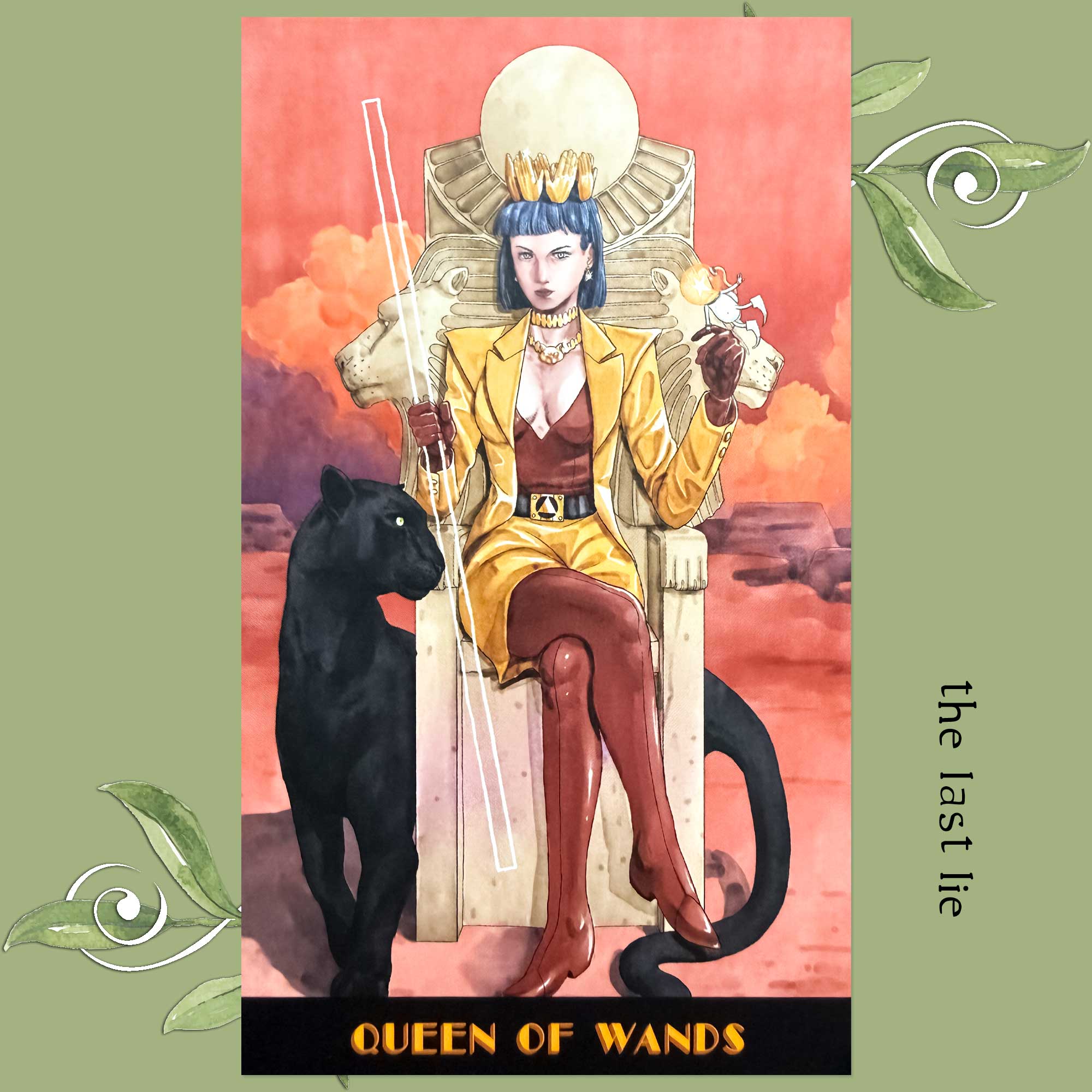 Star Clusters Tarot - Queen of Wands