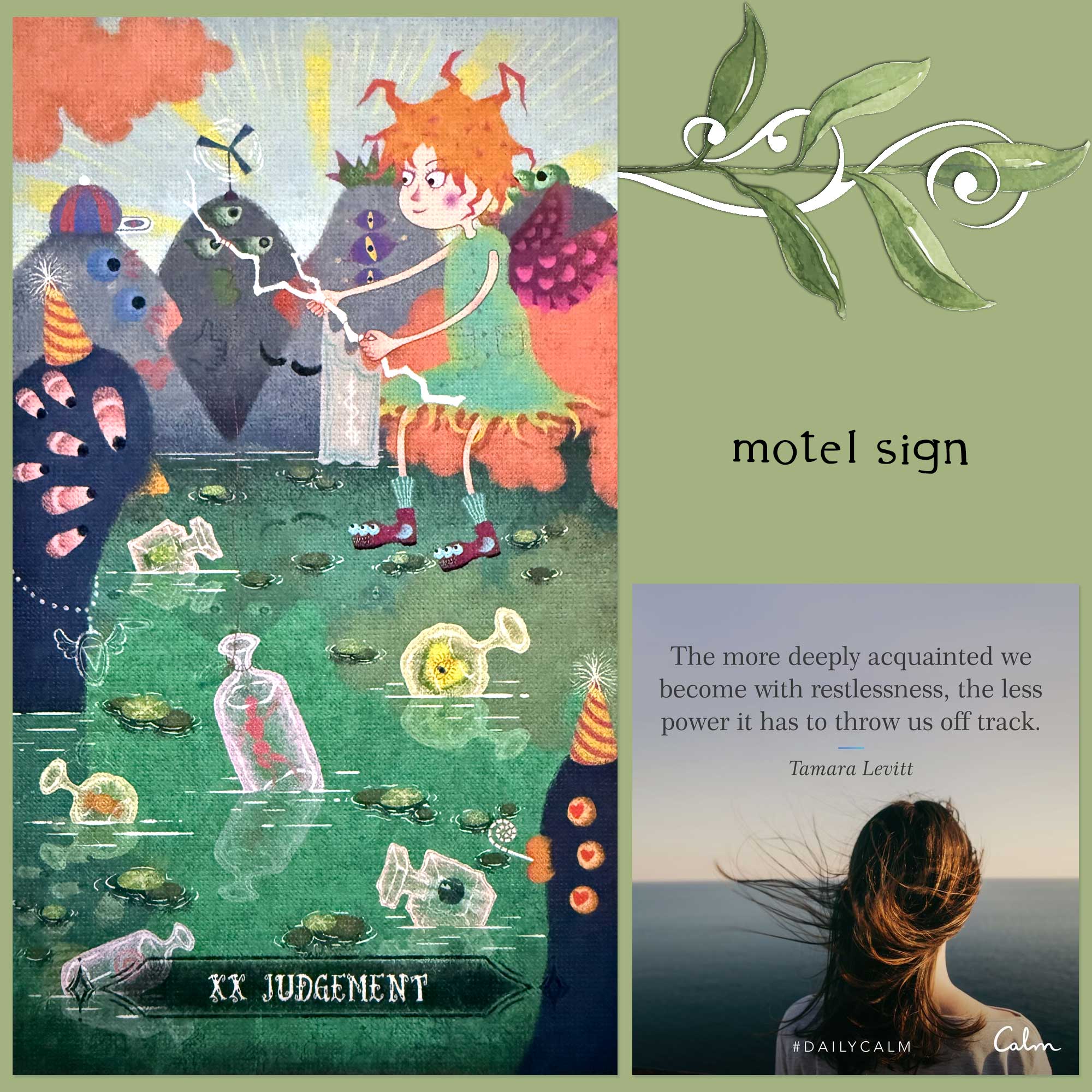 The Bizarre Tarot Garden Edition - Judgement card