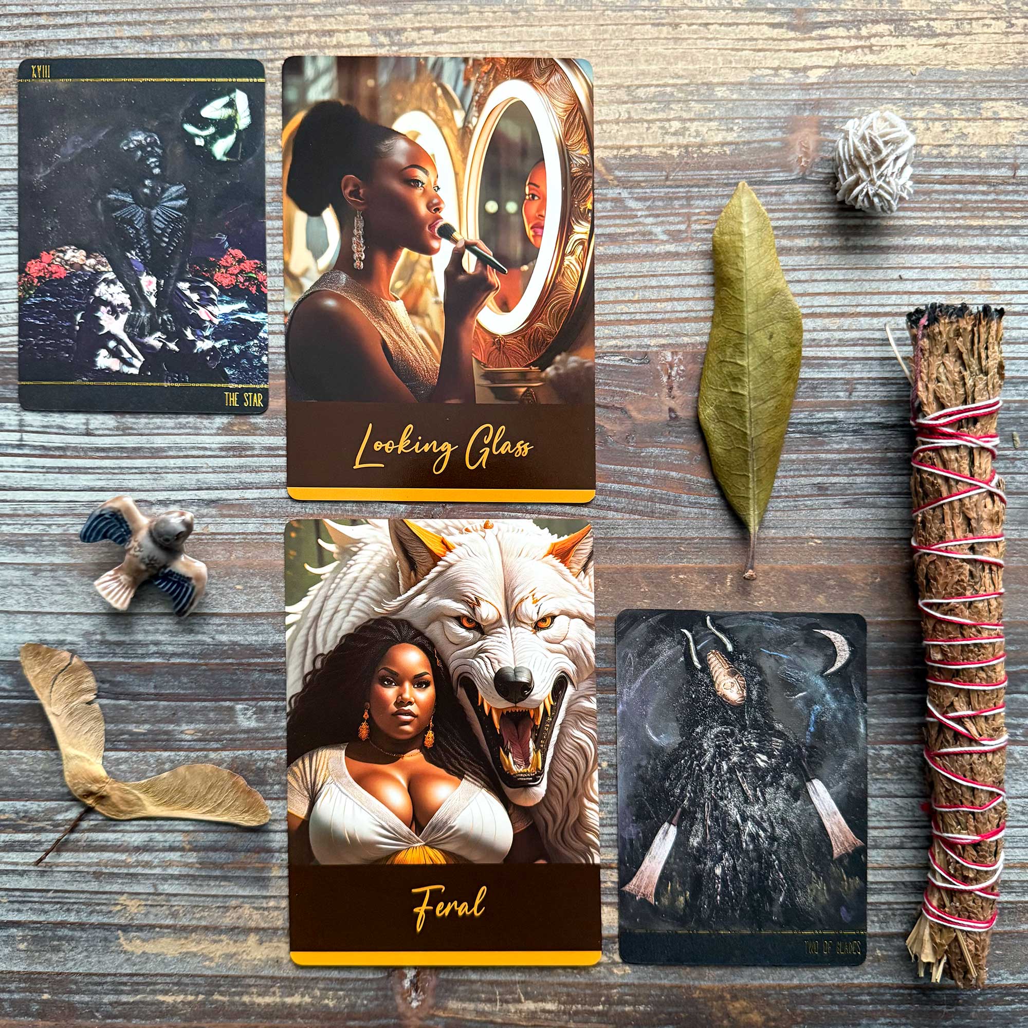 Tarot Reading with the Dust || Onyx Tarot Travel Edition and Planted Not Buried Oracle