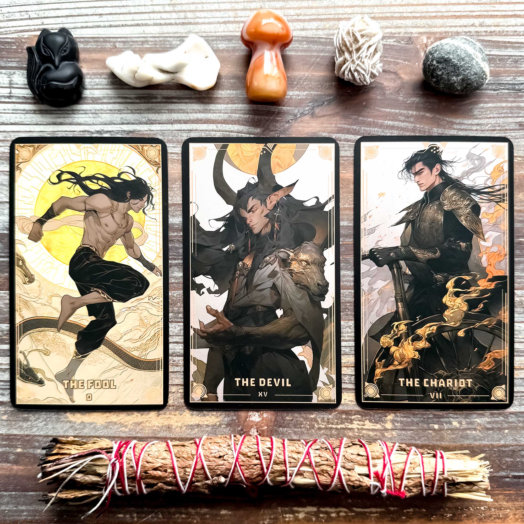 Tarot Reading with The Classic Mountains and Seas Tarot