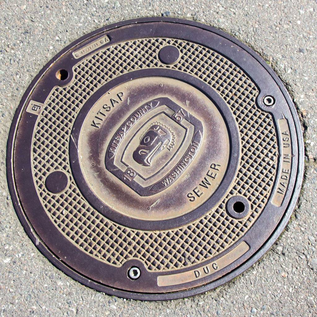 Kitsap County Sewer Cover
