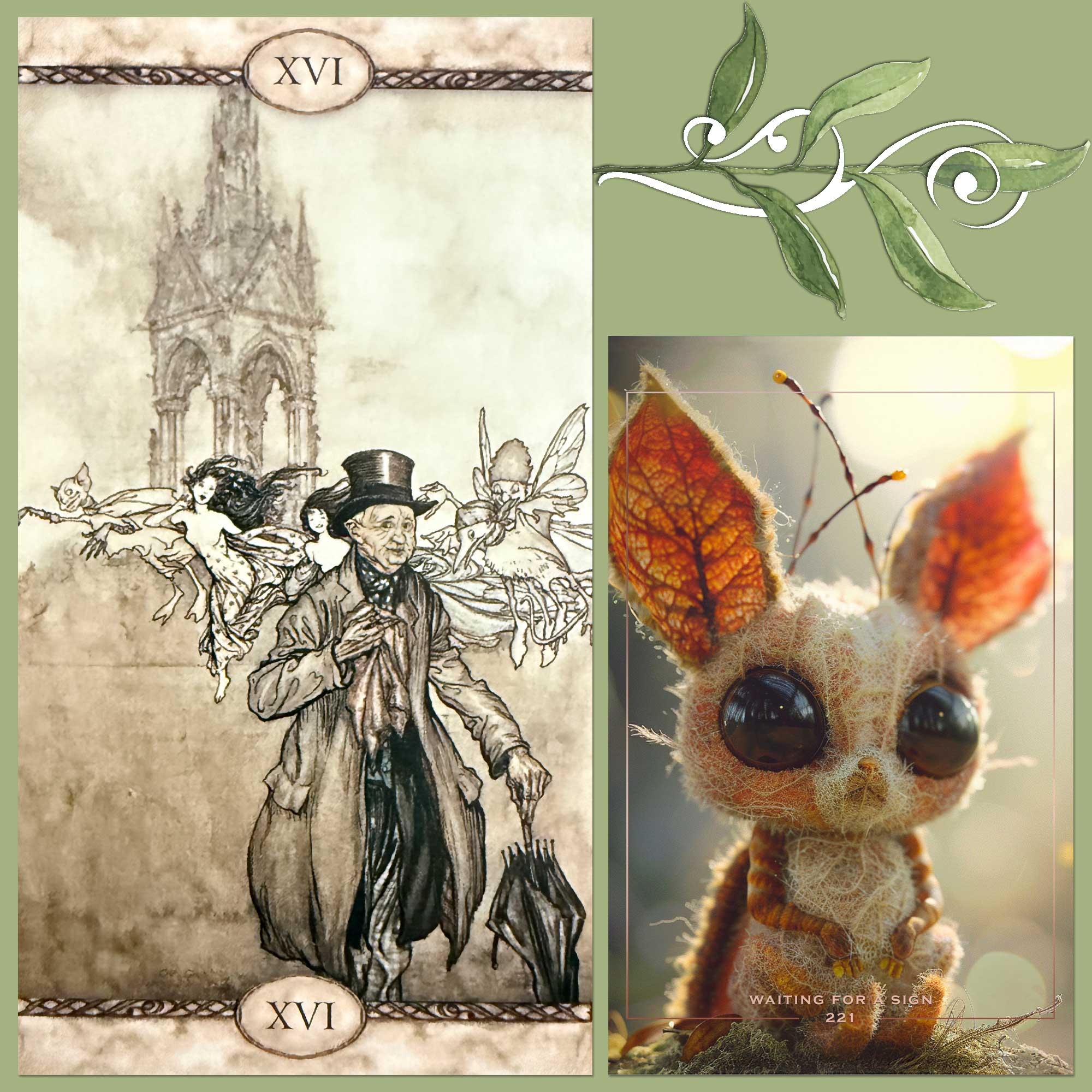 Rackham Tarot - The Tower