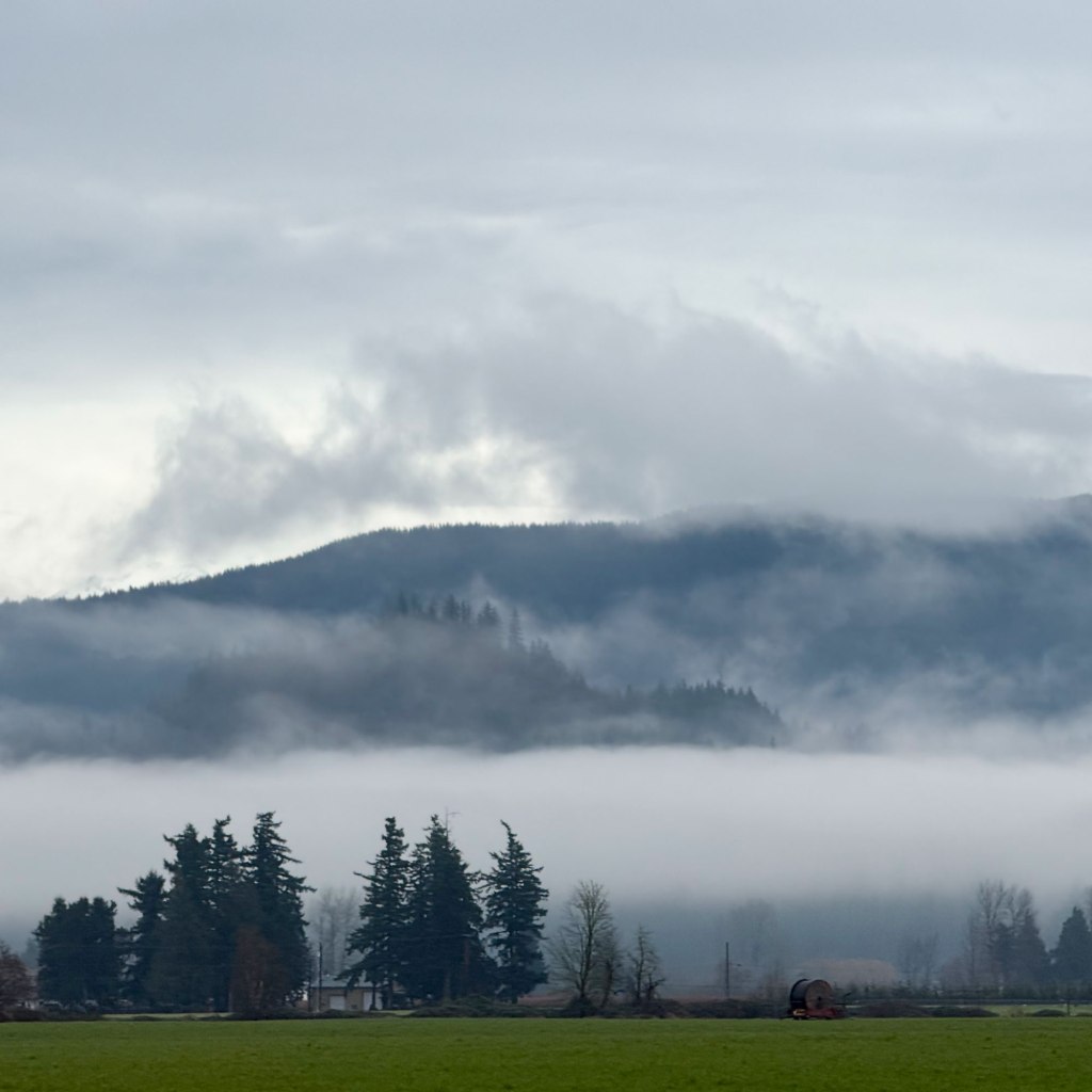 Fog and Clouds Among the Hills