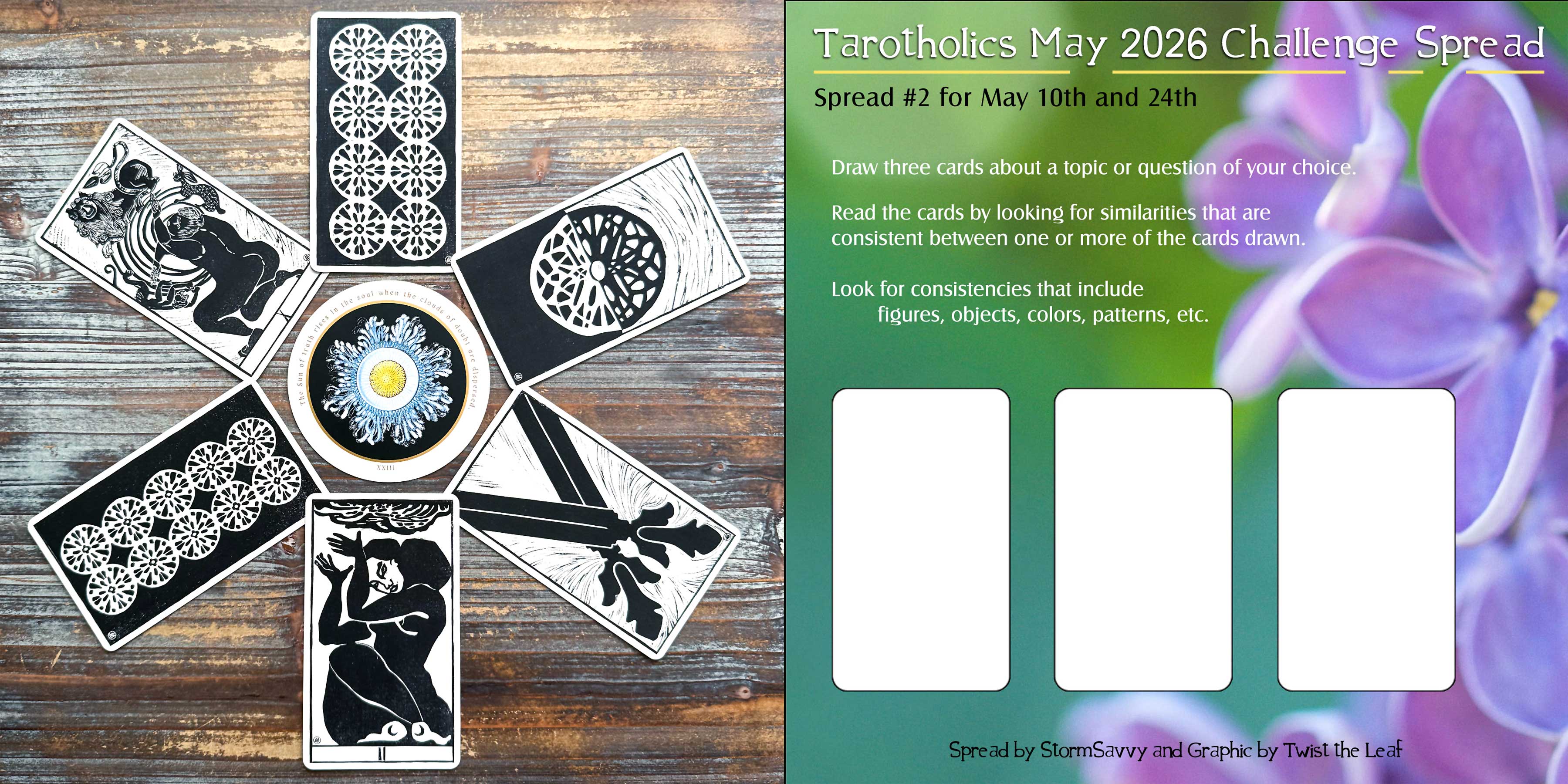 Tarot Reading with the Solis Occasum Lux Bromalis Tarot and Fractals of Nature Oracle