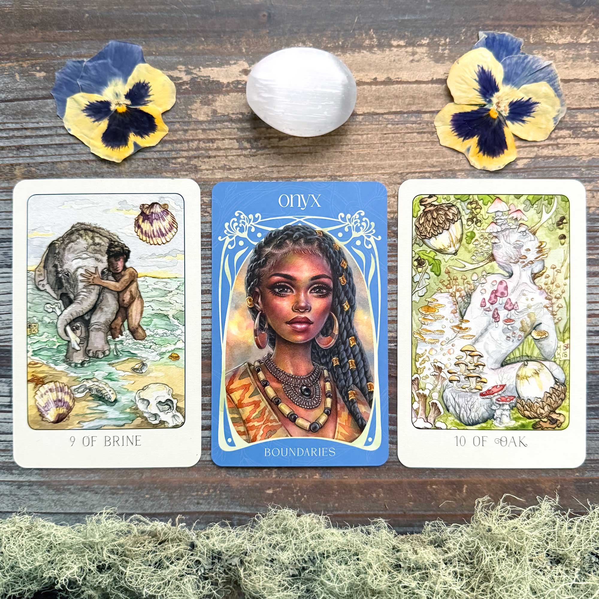 Tarot Reading with the Stolen Child Tarot and Enchanted Garden Oracle