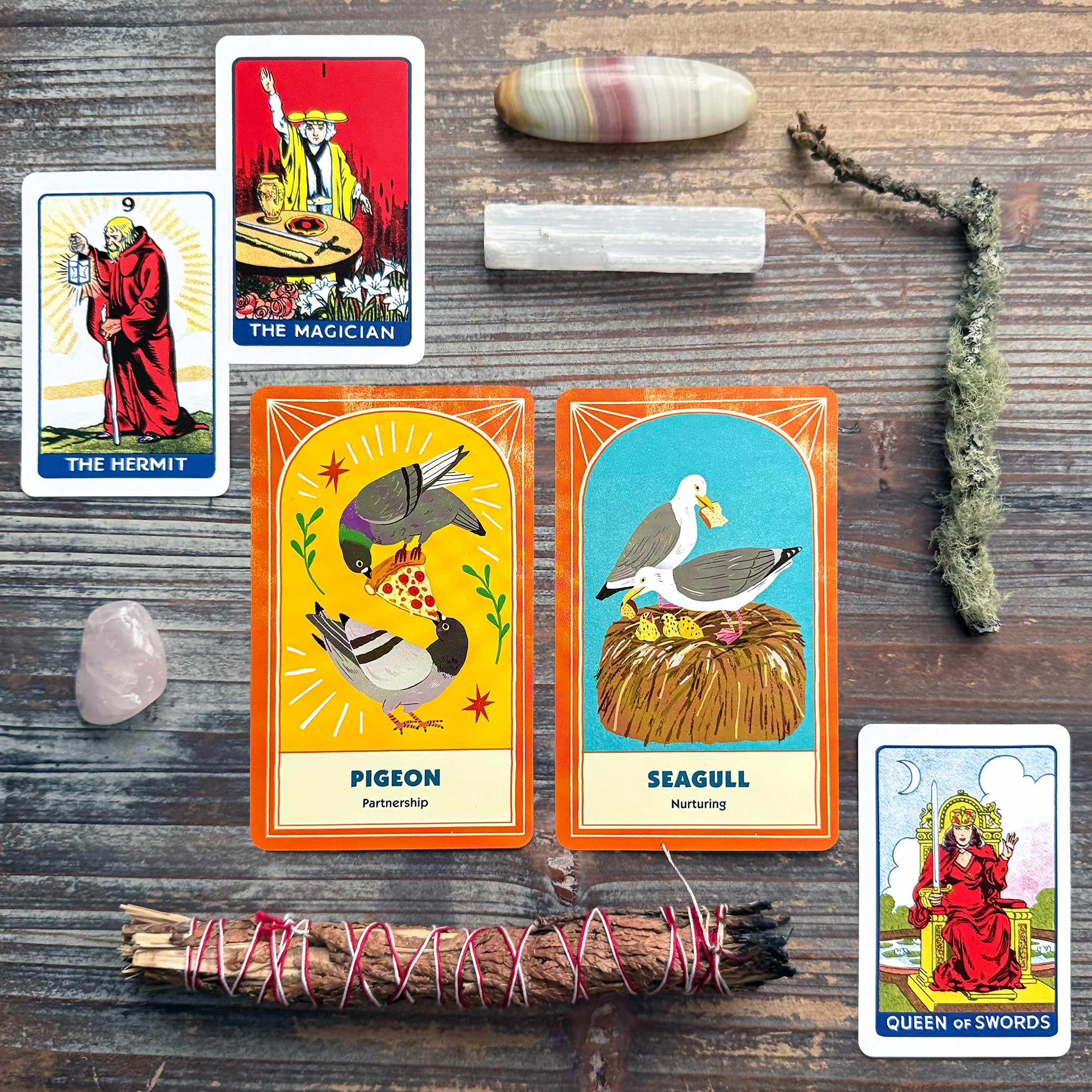 Tarot Reading with the Thomson Leng Tarot and Trash Animals Oracle