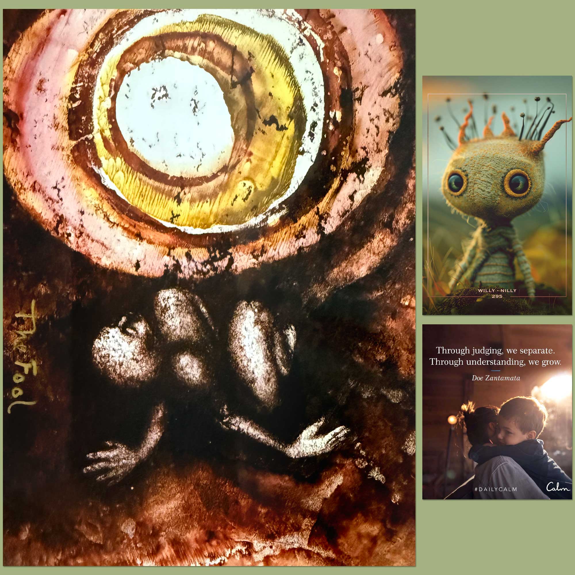 Tarot Deck Created from Soulcards 1 & 2 - The Fool