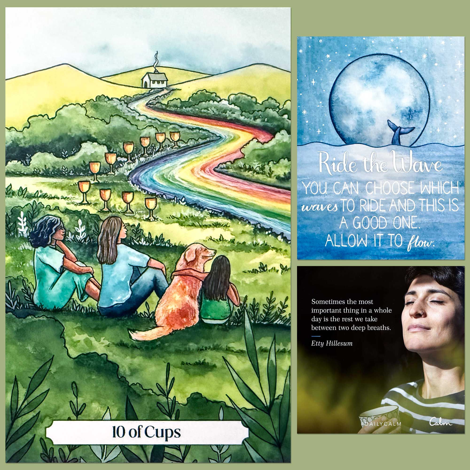 The Heart's Path Tarot - Ten of Cups