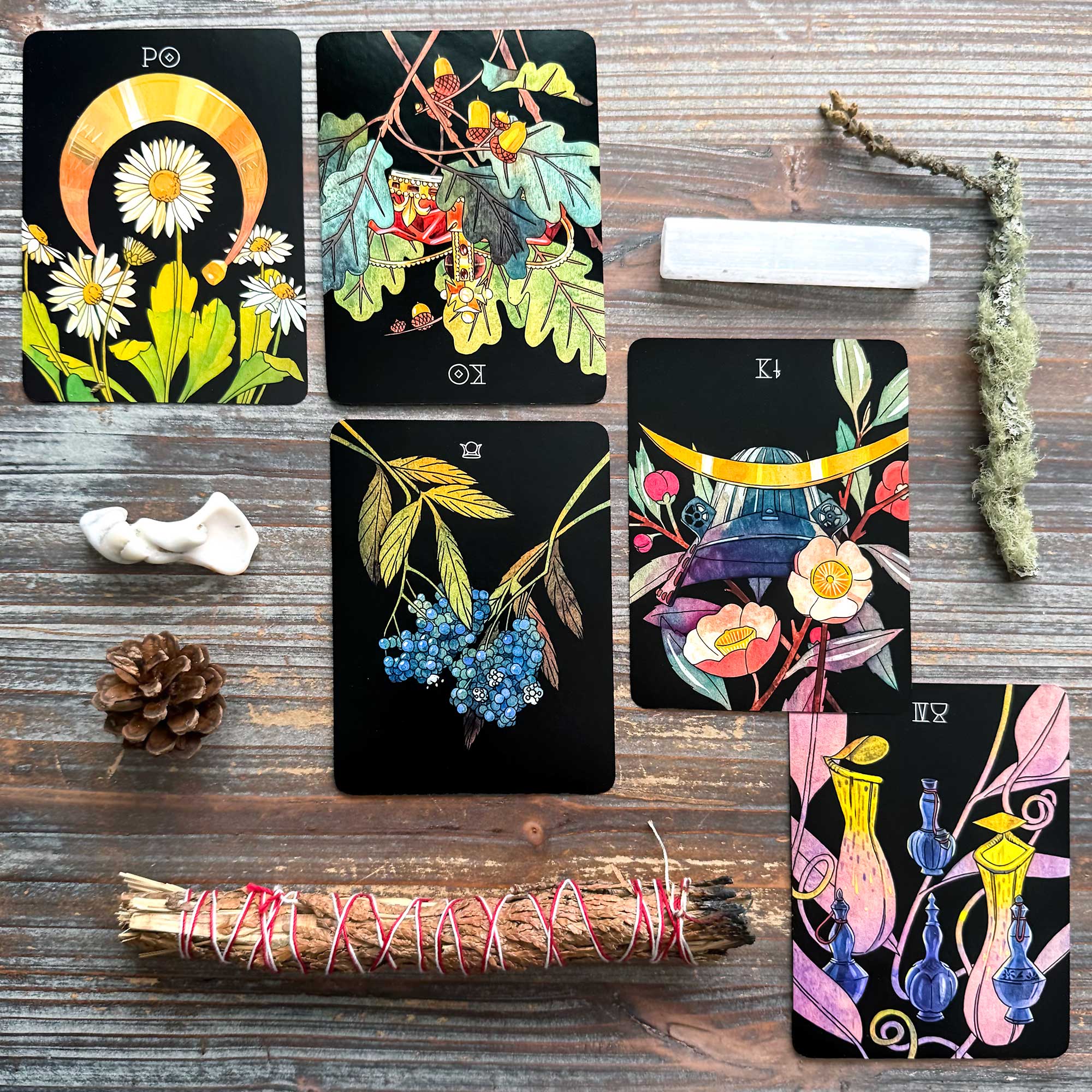 Tarot Reading from the Botanica Tarot Full Bloom Edition