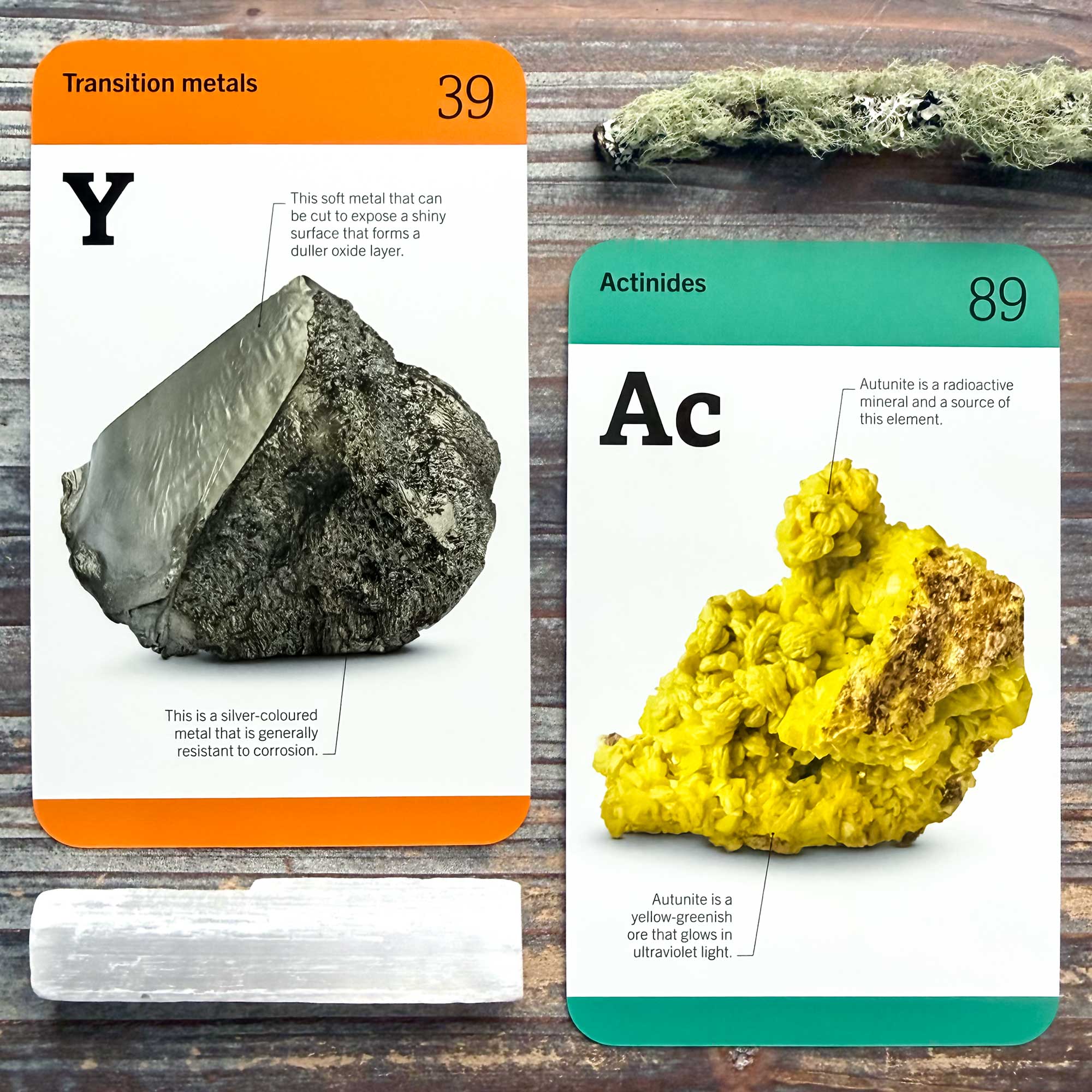 Oracle Reading with Our World In Pictures Periodic Table Flash Cards