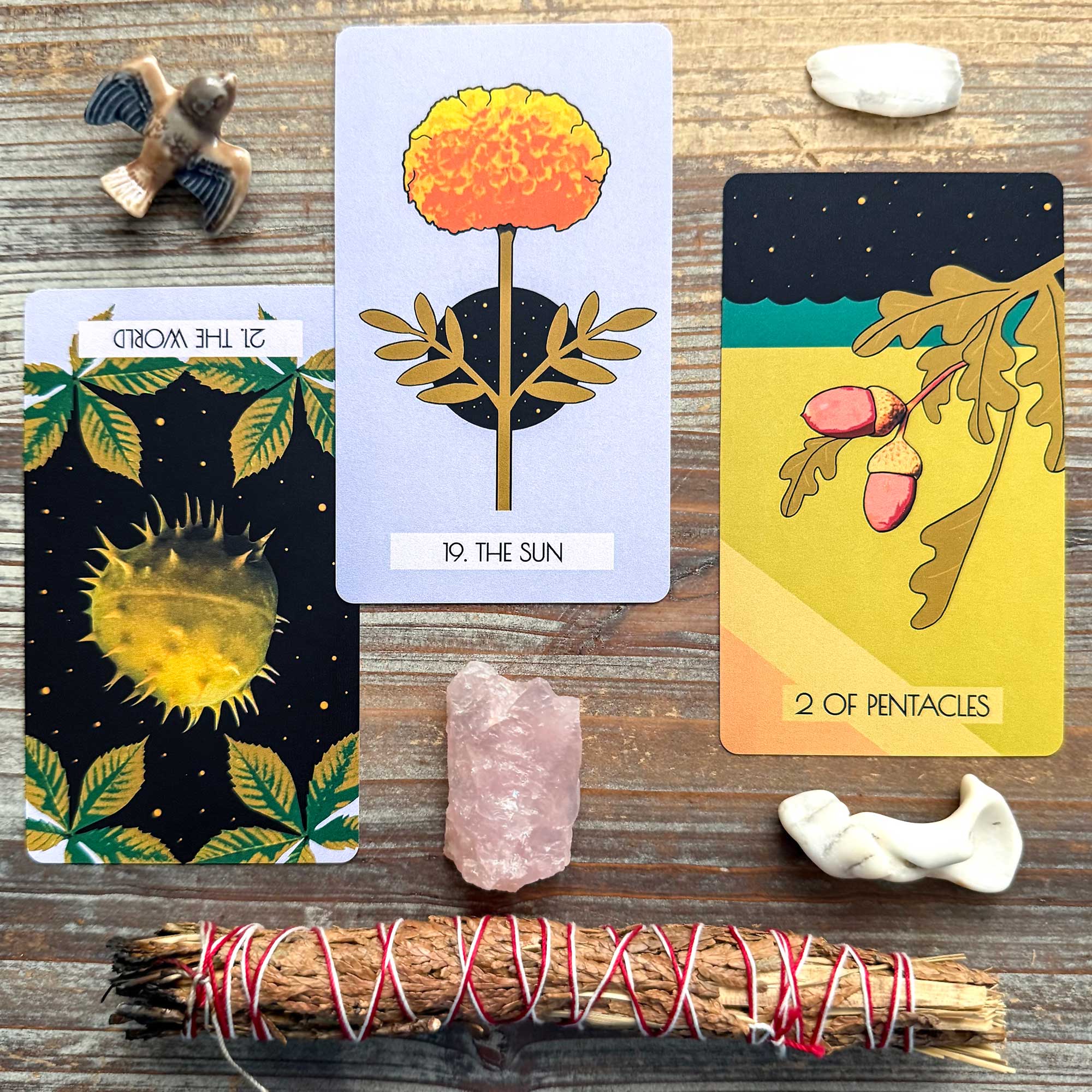 Tarot Reading with The Veleda Woods Tarot