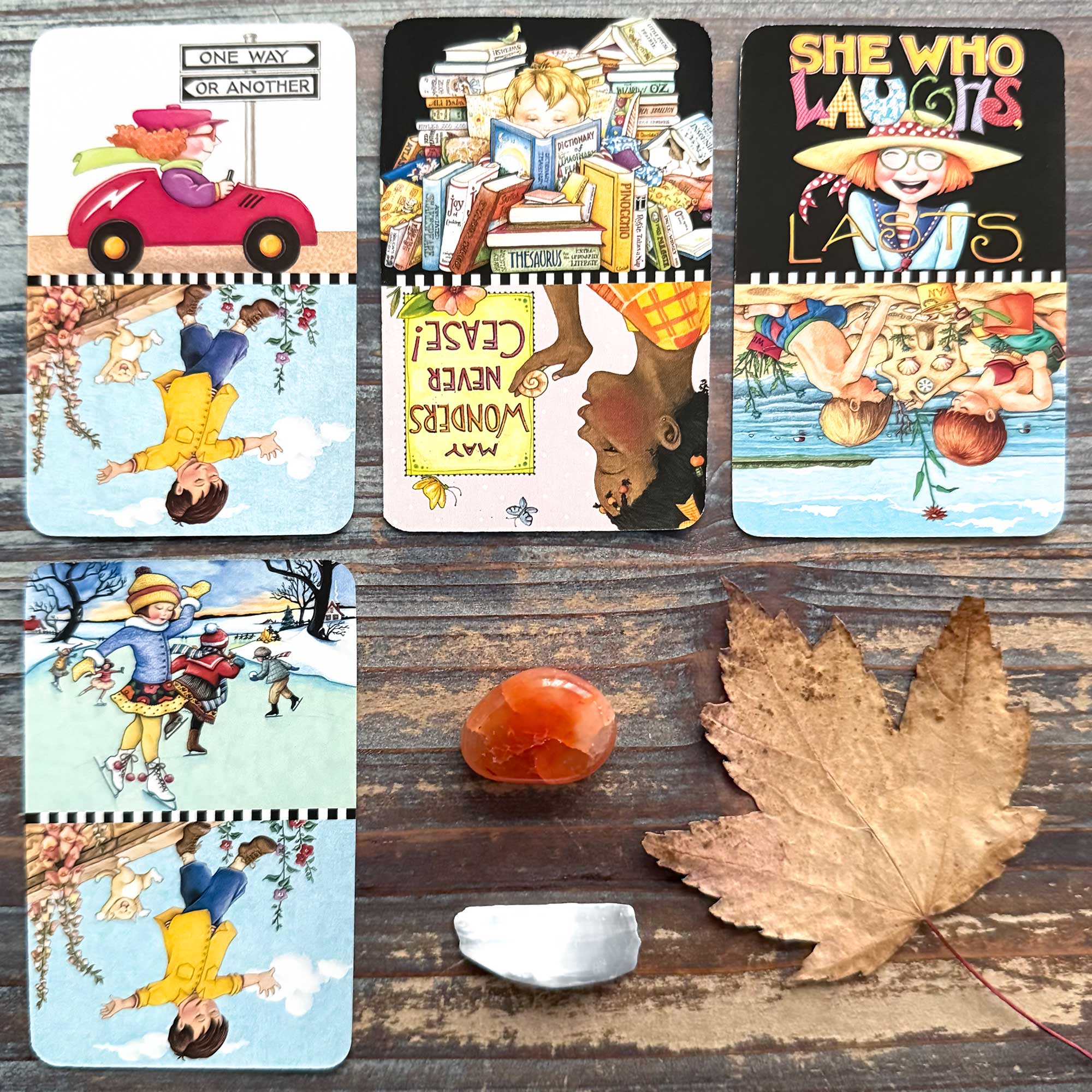 Divination Reading with the Loonacy Game Cards