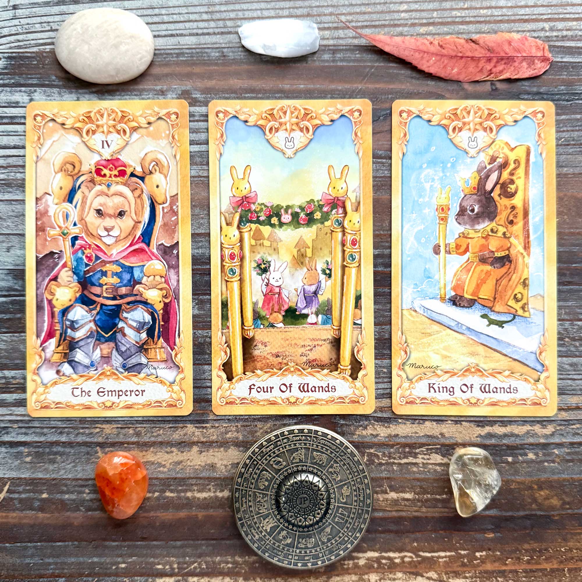Tarot Reading with the Maruco Animal Tarot
