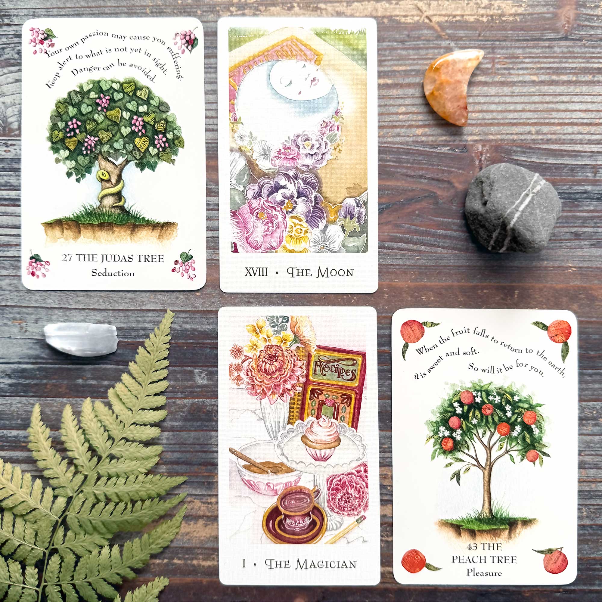 Tarot Reading with The Yellow House Tarot and Tree Magick Oracle
