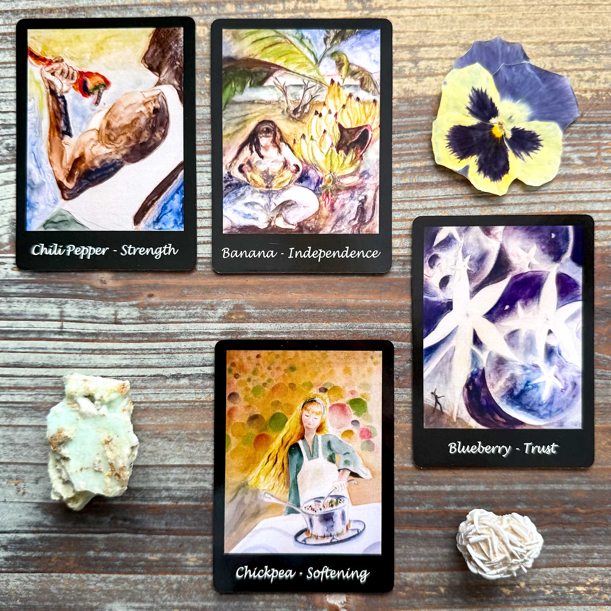 Oracle Reading with the Food Tarot