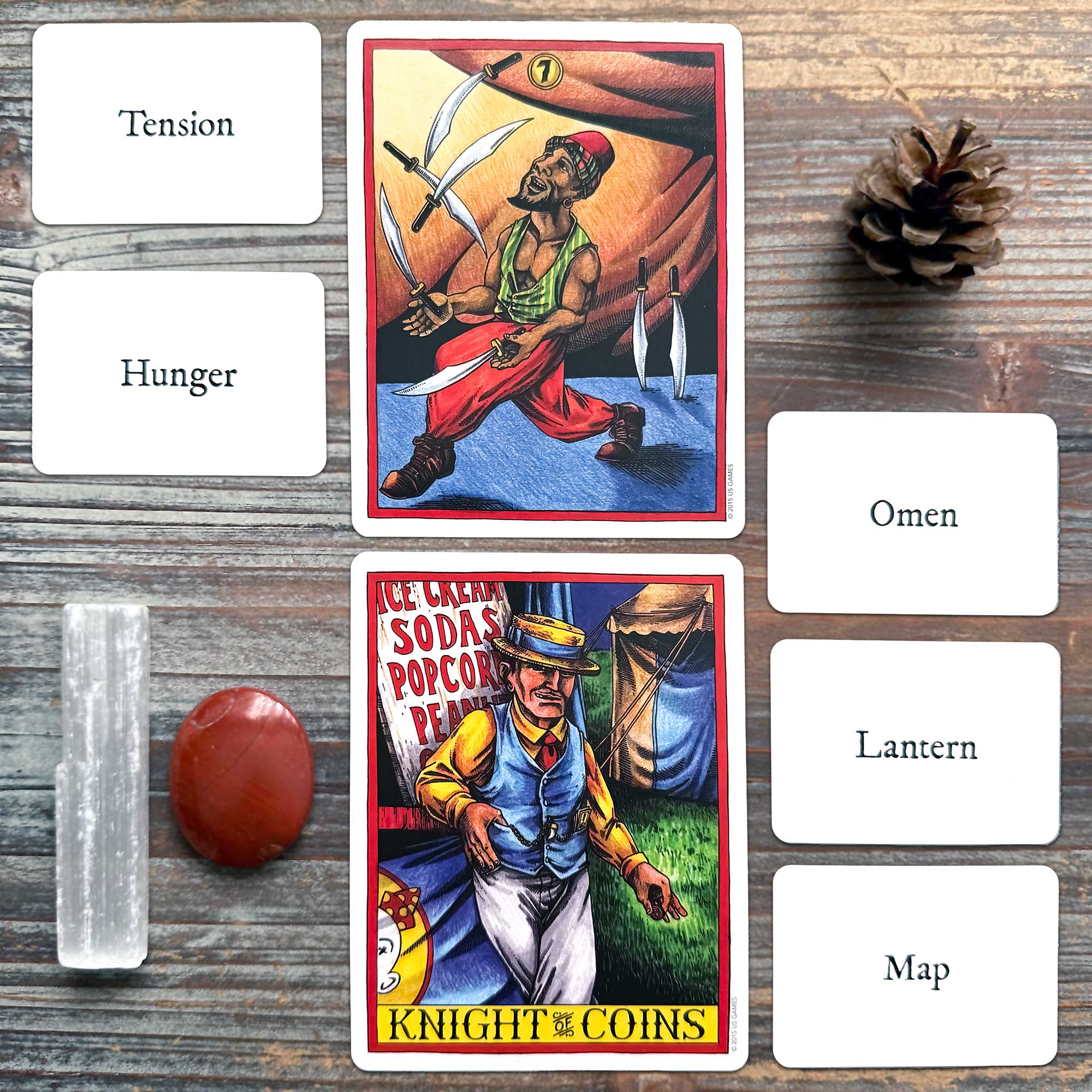 Tarot Reading with the LeGrande Circus & Sideshow Tarot and The Common Oracle