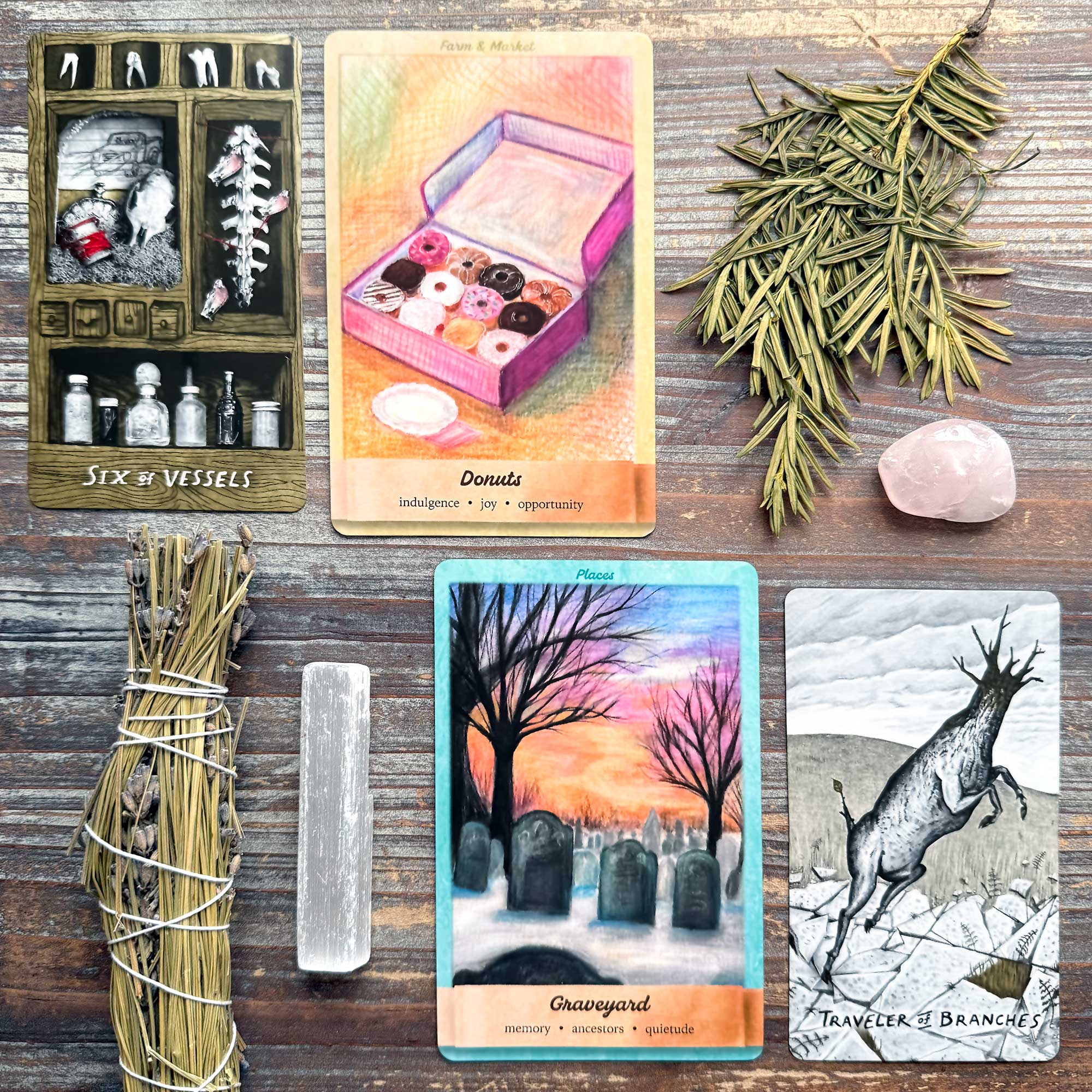 Tarot Reading with the Slow Holler Tarot and The Lantern Oracle