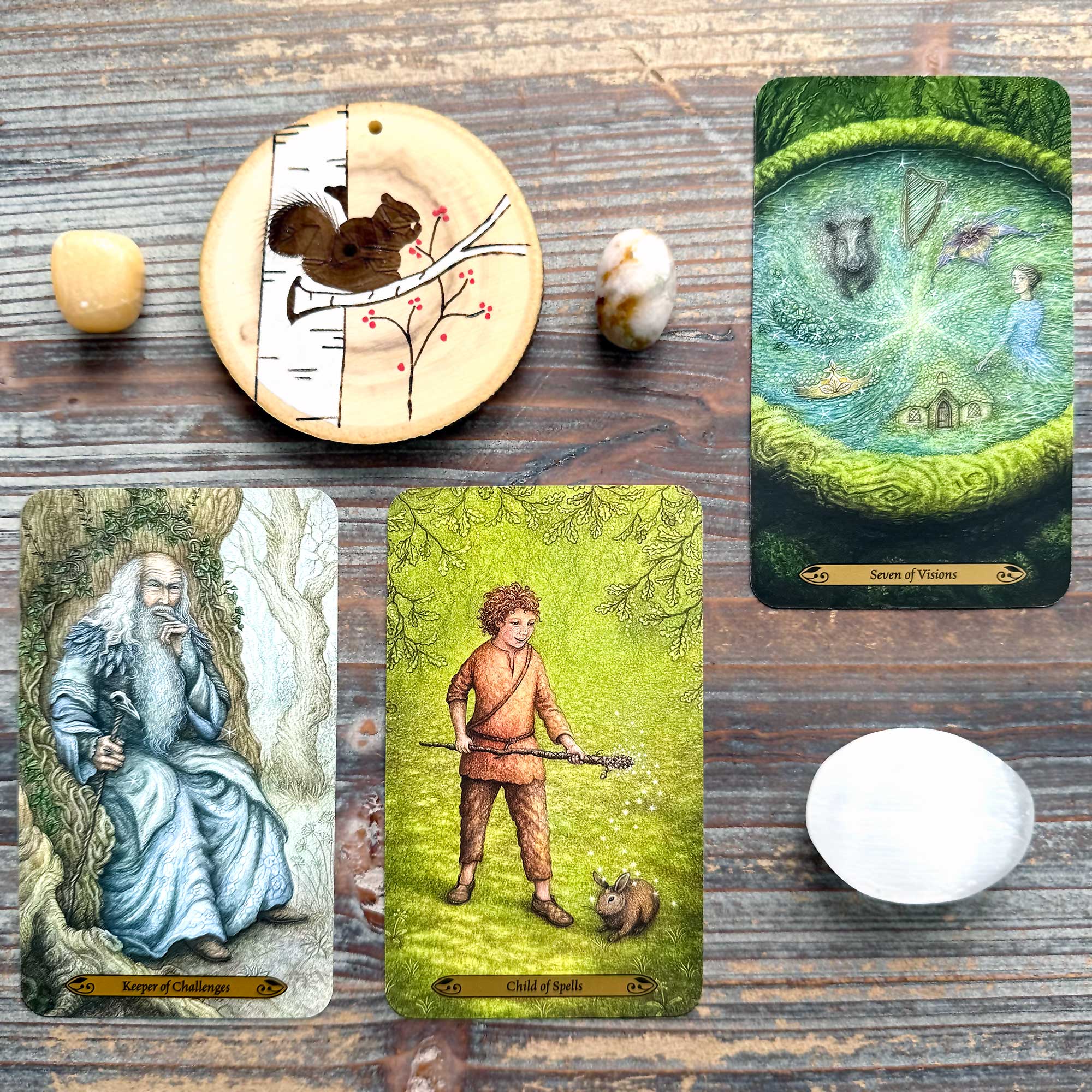 Tarot Reading with the Forest of Enchantment Tarot